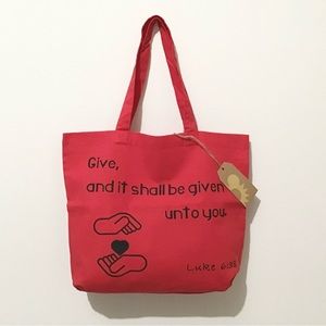 Spiritual Canvas Tote Bag